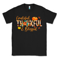 Black grateful thankful and blessed Classic Tee - MaliasSmallBusiness
