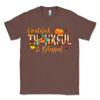 Chestnut grateful thankful and blessed Classic Tee - MaliasSmallBusiness