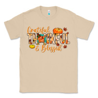 Mushroom grateful thankful and blessed Classic Tee - MaliasSmallBusiness
