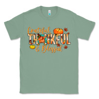 Sage grateful thankful and blessed Classic Tee - MaliasSmallBusiness