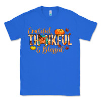True Royal grateful thankful and blessed Classic Tee - MaliasSmallBusiness