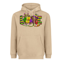 Mushroom love lips mardi gras Heavyweight Hoodie - OliviaCreatesArt