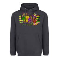 Smoke love lips mardi gras Heavyweight Hoodie - OliviaCreatesArt