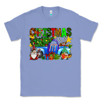 Colony Blue christmas truck Classic Tee - SublimationCraftShop