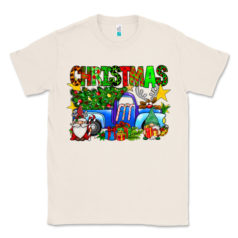 Christmas Truck Classic Tee by SublimationCraftShop | Teevron