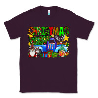 Plum christmas truck Classic Tee - SublimationCraftShop