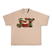 Burro joy christmas deer Urban Heavy Tee - MaliasSmallBusiness