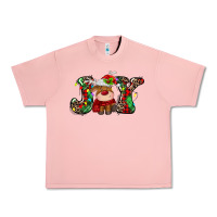 Salmon joy christmas deer Urban Heavy Tee - MaliasSmallBusiness