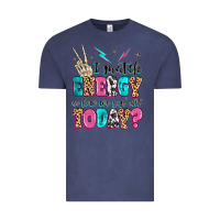 Vintage Denim i match energy so how we gon' act today Vintage Tee - MaliasSmallBusiness