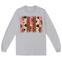 Moon Dust cactus leopard cowhide brush stroke Long Sleeve Tee - Artiststas