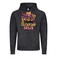 Vintage Black im not bossy i just have leadership skills Vintage Hoodie - NancyCooperArtShop