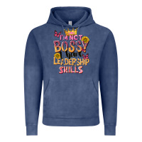 Vintage Denim im not bossy i just have leadership skills Vintage Hoodie - NancyCooperArtShop