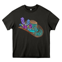 Asphalt cowboy hat Heavy Core Tee - AdoDesignShop