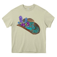 Mossy cowboy hat Heavy Core Tee - AdoDesignShop
