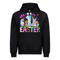 Black My 1st Easter Urban Hoodie - CowhideDigitalArt