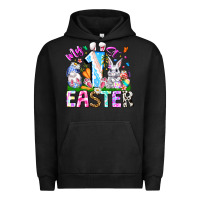 Pigment Black My 1st Easter Urban Hoodie - CowhideDigitalArt