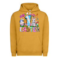 Pigment Peanut Butter My 1st Easter Urban Hoodie - CowhideDigitalArt