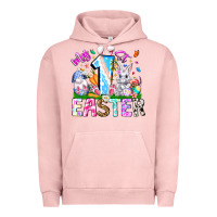 Pigment Salmon My 1st Easter Urban Hoodie - CowhideDigitalArt