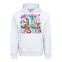 White My 1st Easter Urban Hoodie - CowhideDigitalArt
