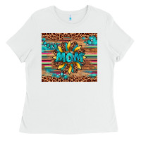 White sunflower mom Ladies Tee - Artiststas