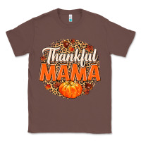 Chestnut Thankful Mama Classic Tee - MaliasSmallBusiness