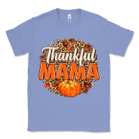 Colony Blue Thankful Mama Classic Tee - MaliasSmallBusiness