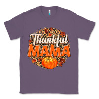 Lavender Thankful Mama Classic Tee - MaliasSmallBusiness