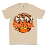 Mushroom Thankful Mama Classic Tee - MaliasSmallBusiness