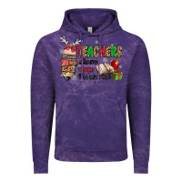 Cloud Purple teachers always make the nice list Vintage Hoodie - MaliasSmallBusiness