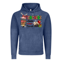 Vintage Denim teachers always make the nice list Vintage Hoodie - MaliasSmallBusiness