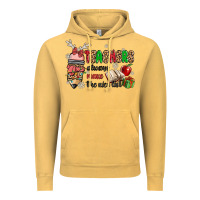 Vintage Mustard teachers always make the nice list Vintage Hoodie - MaliasSmallBusiness