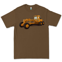 Cacao Motor Grader Premium Tee - LillyAllenDesigns