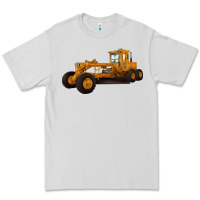 Dove Grey Motor Grader Premium Tee - LillyAllenDesigns
