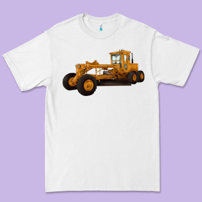 Motor Grader Premium Tee Designed By Lillyallendesigns