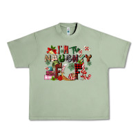 Oil Green im the naughty elf Urban Heavy Tee - MaliasSmallBusiness