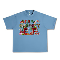 Pebble Blue im the naughty elf Urban Heavy Tee - MaliasSmallBusiness