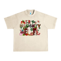 Sandshell im the naughty elf Urban Heavy Tee - MaliasSmallBusiness