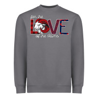 For The Love Of The Rams Heavyweight Sweatshirt | Teevron