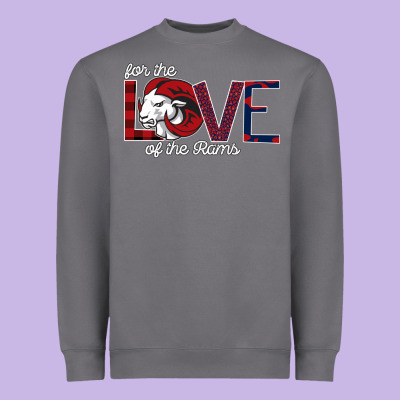 For The Love Of The Rams Heavyweight Sweatshirt Designed By Bettercallsaul