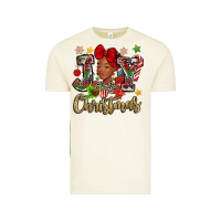 Vintage Arctic christmas joy black woman Vintage Tee - MaliasSmallBusiness