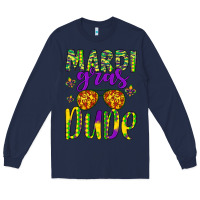 Navy mardi gras dude Long Sleeve Tee - Artiststas