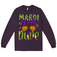 Plum mardi gras dude Long Sleeve Tee - Artiststas