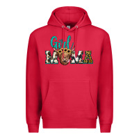 Cardinal girl mama Premium Hoodie - JahusDesignShop