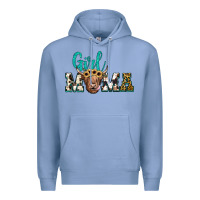 Colony Blue girl mama Premium Hoodie - JahusDesignShop