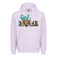 Lilac girl mama Premium Hoodie - JahusDesignShop
