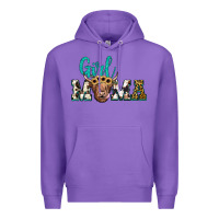 Purple girl mama Premium Hoodie - JahusDesignShop