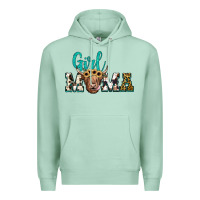 Seafoam girl mama Premium Hoodie - JahusDesignShop
