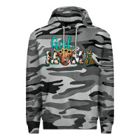 Slate Camo girl mama Premium Hoodie - JahusDesignShop