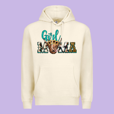 Girl Mama Premium Hoodie Designed By Jahusdesignshop