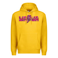 Lemon Mama neon lightning bolt mother's day Premium Hoodie - HowdyJamesFarm